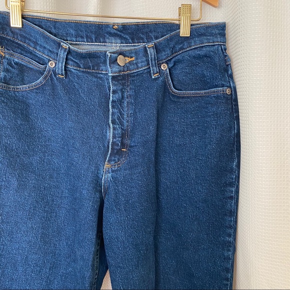 Vintage Mom Jeans High Waisted Dark Wash - Picture 2 of 6